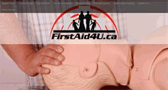 Desktop Screenshot of firstaid4u.org