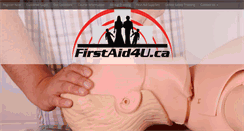 Desktop Screenshot of firstaid4u.ca